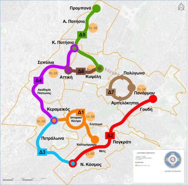 Πιο κοντά στο σπίτι, πιο κοντά στη στάση: 291 σημεία της δημοτικής συγκοινωνίας στην Αθήνα