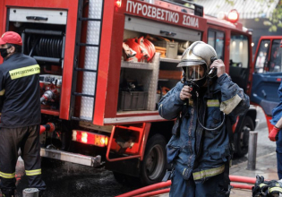 Βόλος: Φωτιά ξέσπασε σε διαμέρισμα 4ου ορόφου – Αποπνικτική ατμόσφαιρα από τους πυκνούς καπνούς