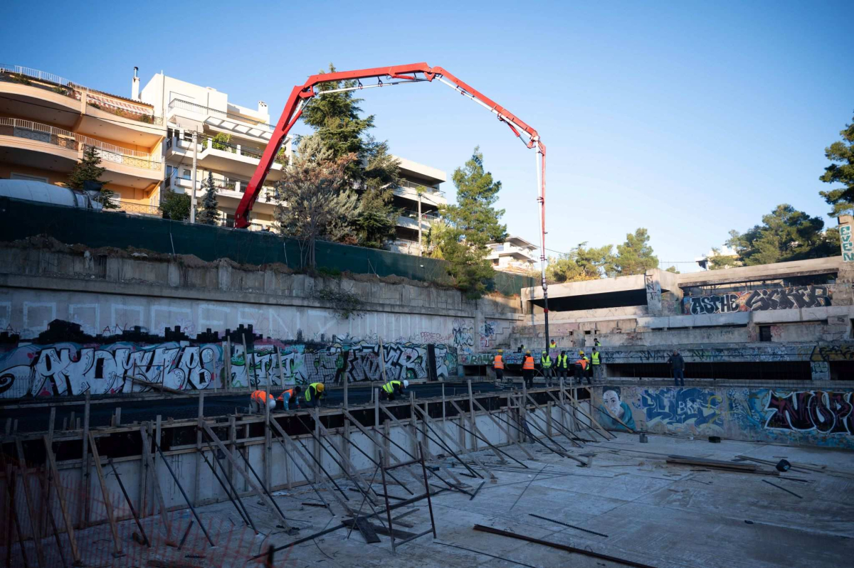 Κατασκευάζεται δημοτικό κολυμβητήριο στην Αγία Παρασκευή