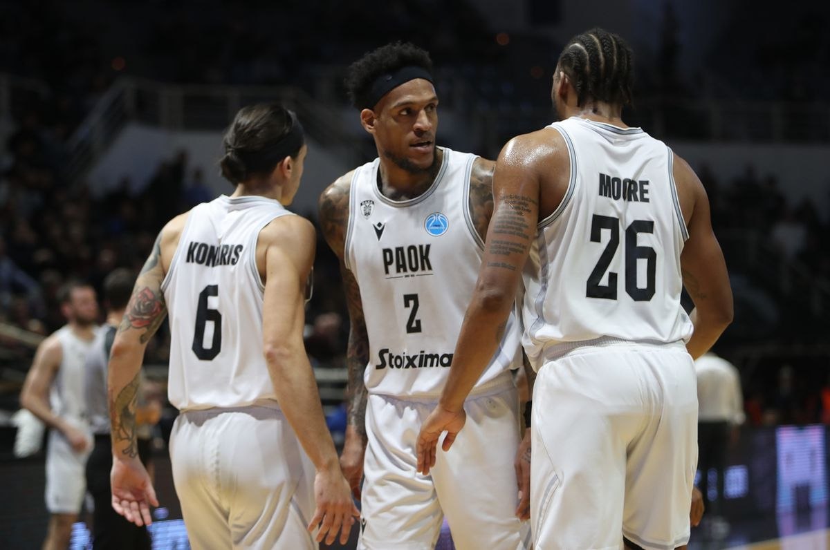 Εκτός έδρας δοκιμασία για τον ΠΑΟΚ στο FIBA Europe Cup, εντός με τη Σάσαρι το Περιστέρι