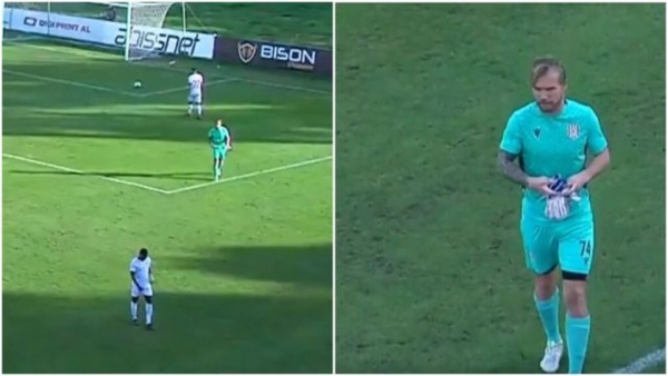Αλβανία: Τερματοφύλακας… αποφάσισε να φύγει από το γήπεδο εν ώρα αγώνα! (vid)
