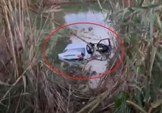 Καλαμάτα: Τροχαίο με ΙΧ που έπεσε στον ποταμό Άρι – Απεγκλωβίστηκε η γυναίκα οδηγός