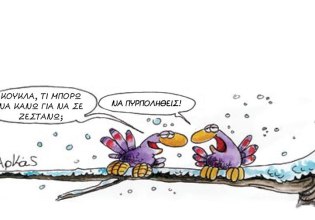 Αρκάς: Η καλημέρα της χειμωνιάτικης Κυριακής