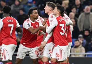 Σπουδαίο «διπλό» για την Άρσεναλ στην έδρα της Έβερτον (0-1)