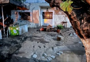 Μέγαρα: SOS από 112 – «Φύγετε από υπόγειους και ισόγειους χώρους» – Πλημμυρικά φαινόμενα