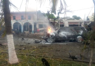 Έκρηξη σε παγιδευμένο αυτοκίνητο έξω από αστυνομικό τμήμα στο Μεξικό [βίντεο]