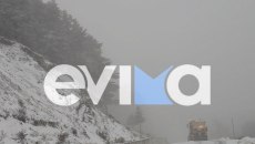Στα λευκά η Εύβοια – Σε ποια χωριά χιονίζει (φωτογραφίες και βίντεο)