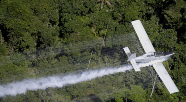 Κολομβία: Drones θα ψεκάσουν με γλυφοσάτη φυτείες κόκας, υπό την πίεση των ΗΠΑ
