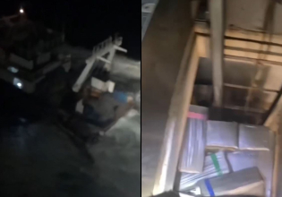 Το ρεσάλτο του Γαλλικού Πολεμικού Ναυτικού στο πλοίο του Έλληνα «Εσκομπάρ» με του 4 τόνους κοκαΐνη – Βίντεο ντοκουμέντο