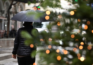 Καιρός: Τοπικές βροχές τη Δευτέρα – Έρχονται καταιγίδες και πτώση θερμοκρασίας την παραμονή Πρωτοχρονιάς