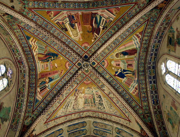 Τεχνητή νοημοσύνη στην υπηρεσία της τέχνης: Η χαμένη τοιχογραφία του Τσιμαμπούε στην Ασίζη μπορεί να επιστρέψει