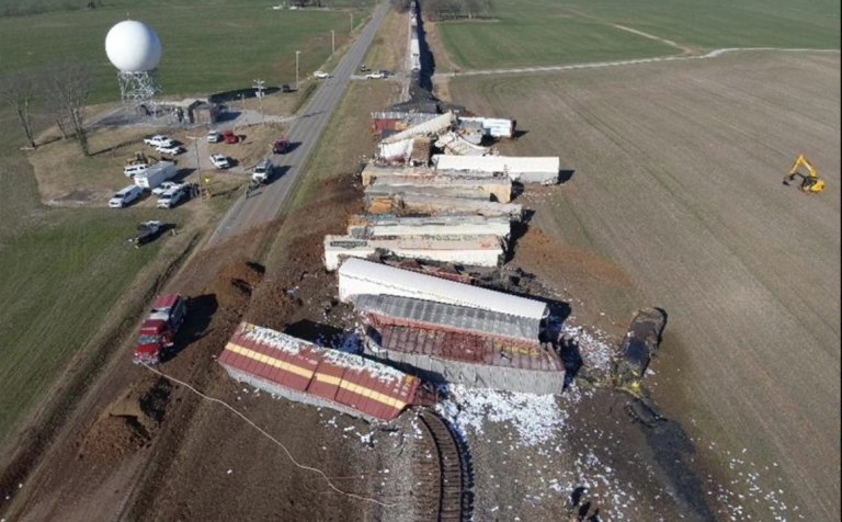 Κεντάκι: Εκτροχιασμός τρένου που μετέφερε χημικά