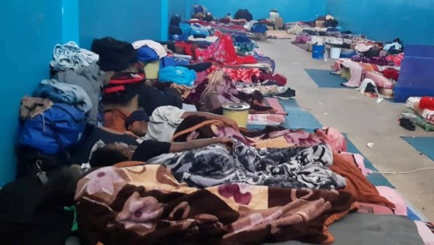 Λιβύη μετανάστες