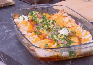 Συνταγή: Enchiladas με κοτόπουλο & πικάντικη σάλτσα