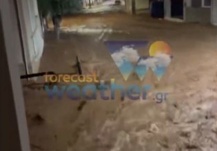 Κακοκαιρία Byron: Εκλεισε η Εθνική Οδός Αθηνών Κορίνθου – Εγκλωβισμένοι οδηγοί στον παράδρομο