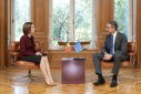 Συνάντηση Μητσοτάκη με Μάια Σάντου: Προτεραιότητα για την Ελλάδα η ένταξη της Μολδαβίας στην ΕΕ