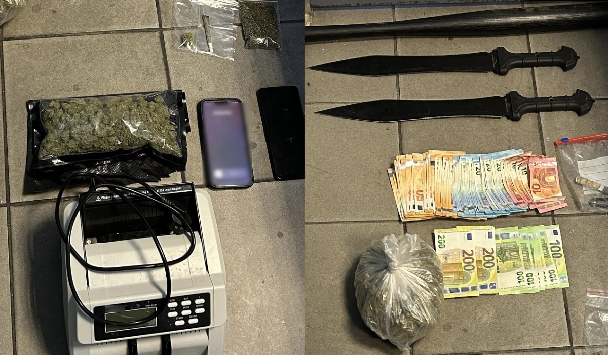 Δύο συλλήψεις για διακίνηση ναρκωτικών στους Αμπελόκηπους – Πέταξε στον ακάλυπτο σακίδιο με κάνναβη