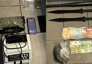 Δύο συλλήψεις για διακίνηση ναρκωτικών στους Αμπελόκηπους – Πέταξε στον ακάλυπτο σακίδιο με κάνναβη