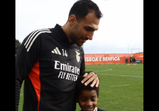 Μπενφίκα και Παυλίδης μοίρασαν δώρα στους μικρούς φίλους της ομάδας (vid)