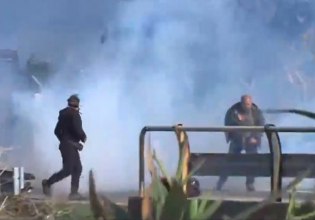 Κρήτη: Συλλαλητήριο αγροτών στο αεροδρόμιο Ηρακλείου – Δέχτηκαν επίθεση με χημικά από την αστυνομία