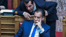 Γεωργιάδης – Πλεύρης: Καταγγέλλουν το Διεθνές Δίκαιο και αναπαράγουν τσιτάτα του αγαπημένου θεωρητικού της Χρυσής Αυγής