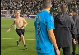 Οπαδός της Σάντος «μπούκαρε» στο γήπεδο για να μιλήσει στον Νεϊμάρ και… τραυμάτισε παίκτη! (vid)