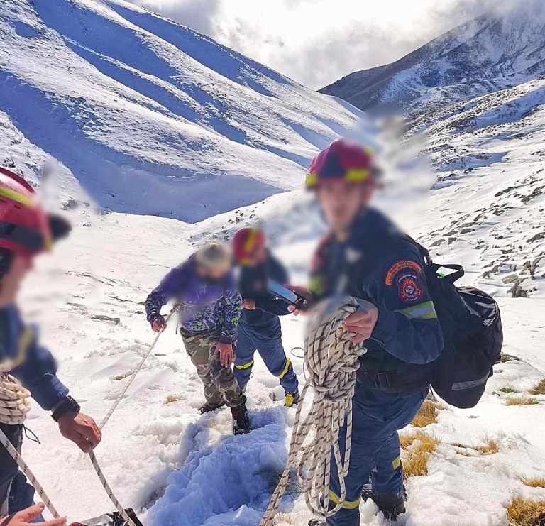 Ταΰγετος: Αίσιο τέλος για τον 28χρονο Γάλλο πεζοπόρο που έπεσε σε χαράδρα 200 μέτρων