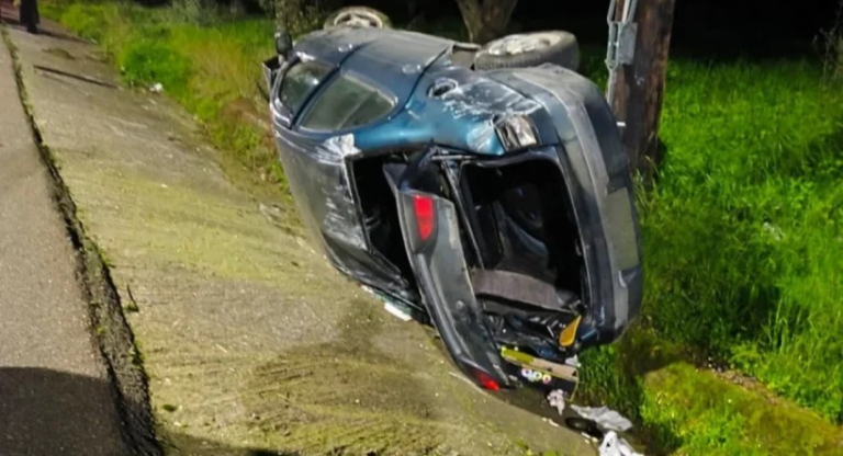 Τροχαίο με ανατροπή οχήματος στην εθνική οδό Πύργου – Τριπόλεως