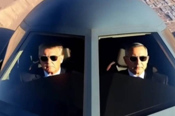 Η AI στην υπηρεσία της προπαγάνδας: Νετανιάχου και Τραμπ συγκυβερνήτες σε Β-2 που πετάει πάνω από το Ιράν