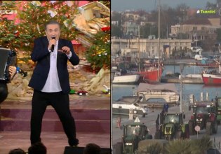 Με κέφι, χορό και τραγούδι ξεκίνησε το τελευταίο «Αλ Τσαντίρι Νιούζ» του 2025 – Τα μπλόκα και το… βλακοτέστ του Μητσοτάκη