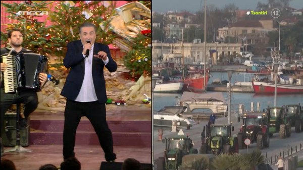 Με κέφι, χορό και τραγούδι ξεκίνησε το τελευταίο «Αλ Τσαντίρι Νιούζ» του 2025 – Τα μπλόκα και το… βλακοτέστ του Μητσοτάκη