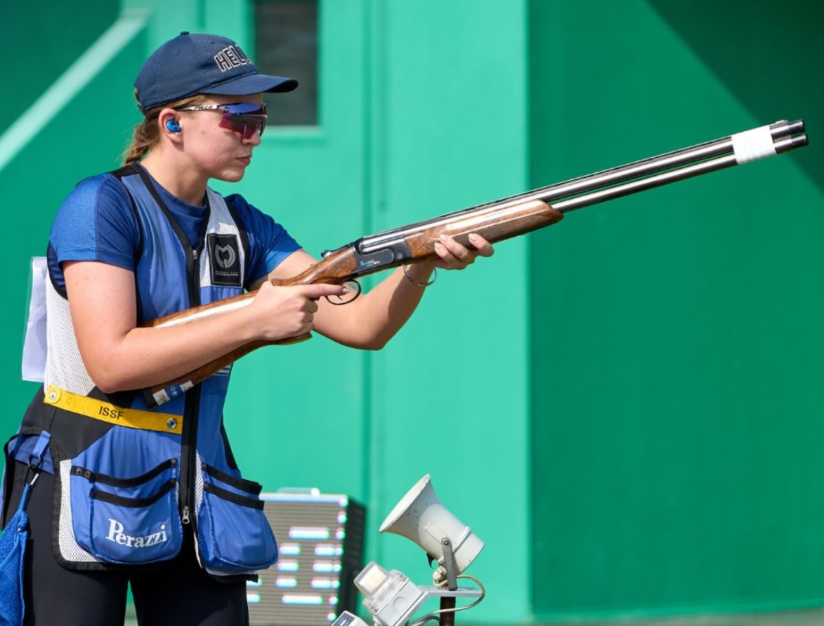 H Eμμανουέλα Κατζουράκη χάλκινη στο Παγκόσμιο Κύπελλο σκοποβολής