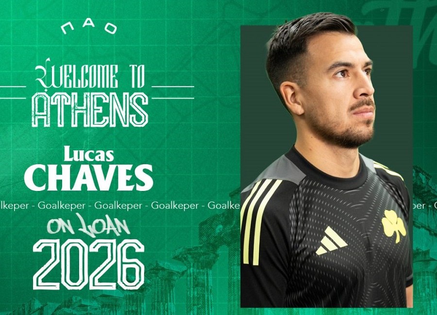 O Παναθηναϊκός ανακοίνωσε τον δανεισμό του Λούκας Τσάβες