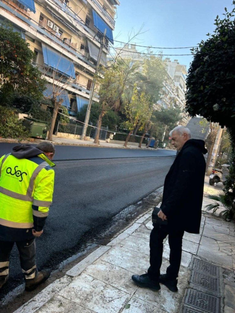 Συνεχίζονται οι ασφαλτοστρώσεις στο Δήμο Πειραιά
