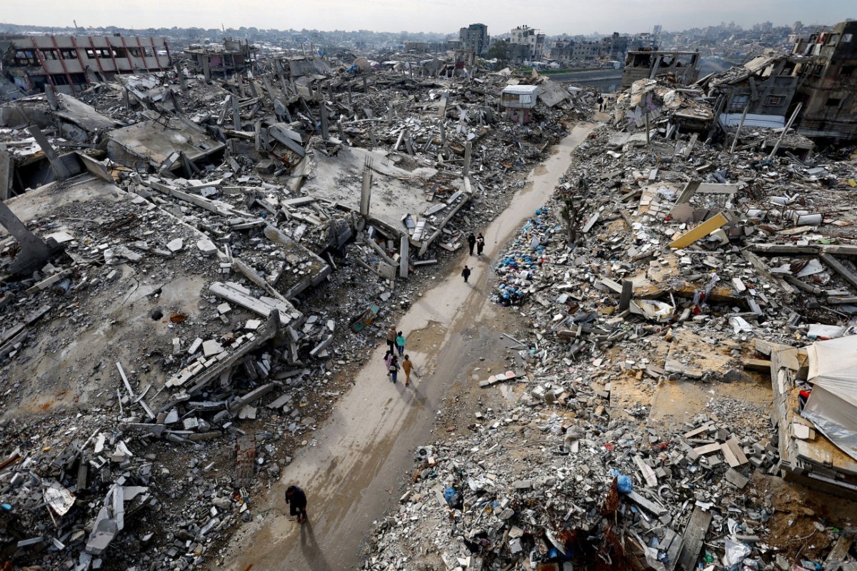 H Γάζα είναι πλέον μια ισοπεδωμένη πόλη. Επίσημα στοιχεία για την ψυχική υγεία του πληθυσμού δεν υπάρχουν (Reuters)