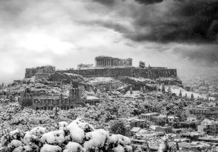 Όταν η Αθήνα έγινε παγωμένη πόλη – Ποια ήταν η πιο κρύα μέρα στην ιστορία της πρωτεύουσας