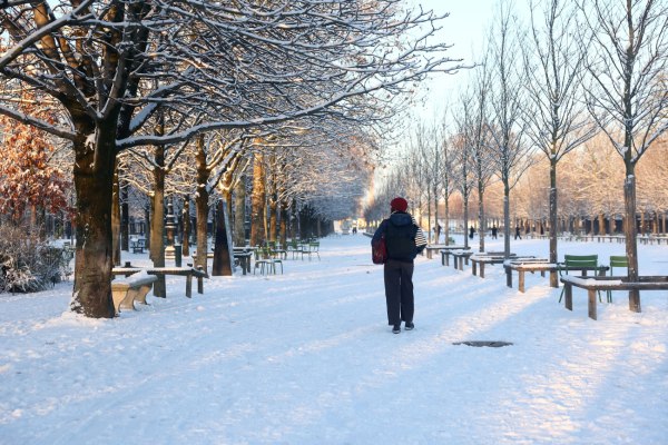 Παρίσι: Κάνουν σκι στη… Μονμάρτη μετά τα χιόνια (video)
