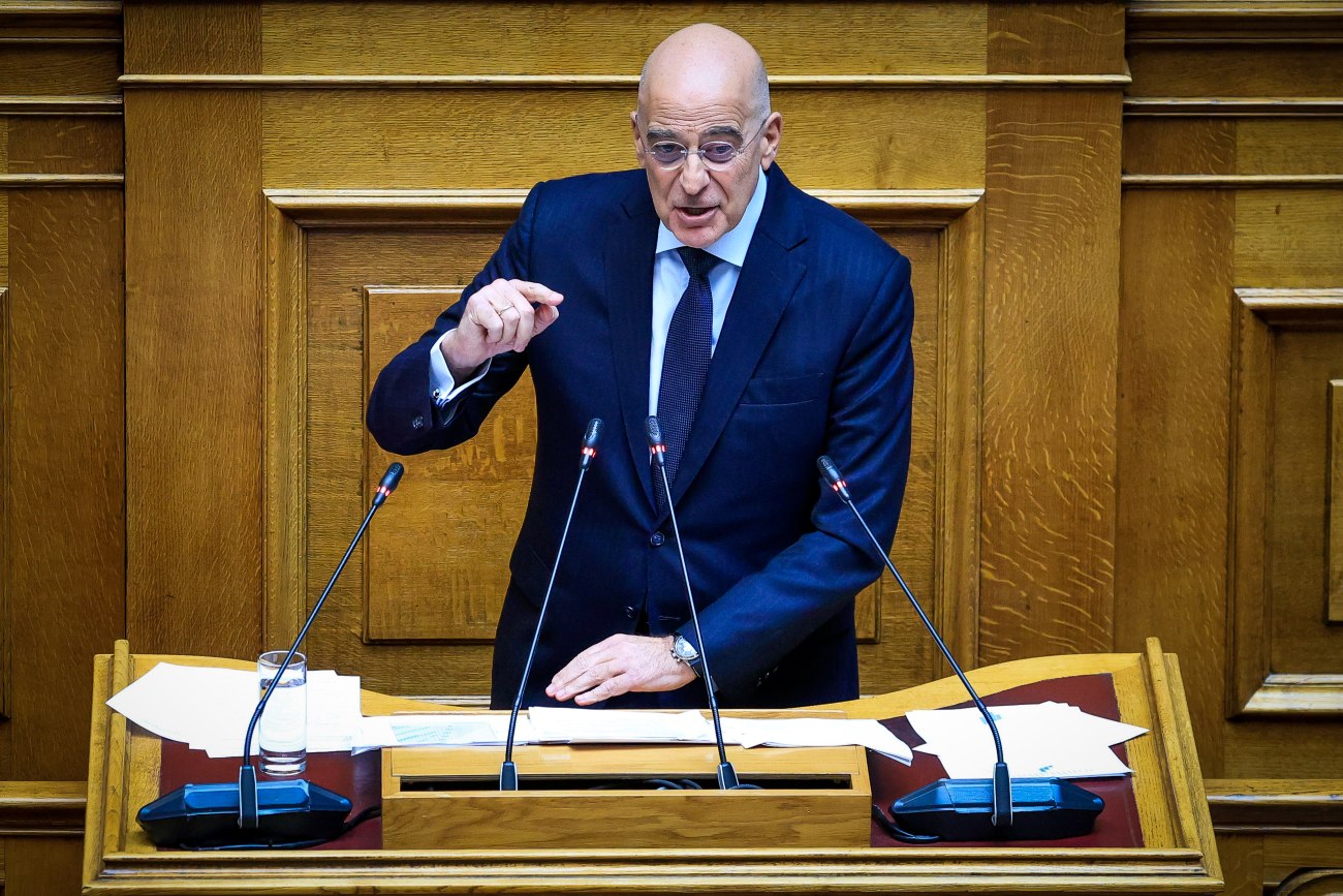 Υπαναχώρηση Δένδια: «Το Διεθνές Δίκαιο είναι διαχρονικά κύριο συστατικό της ελληνικής εξωτερικής πολιτικής»