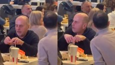 Ο Γιάννης Αλαφούζος πήγε για φαγητό στα KFC και έγινε… viral (vid)