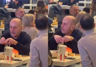 Ο Γιάννης Αλαφούζος πήγε για φαγητό στα KFC και έγινε… viral (vid)