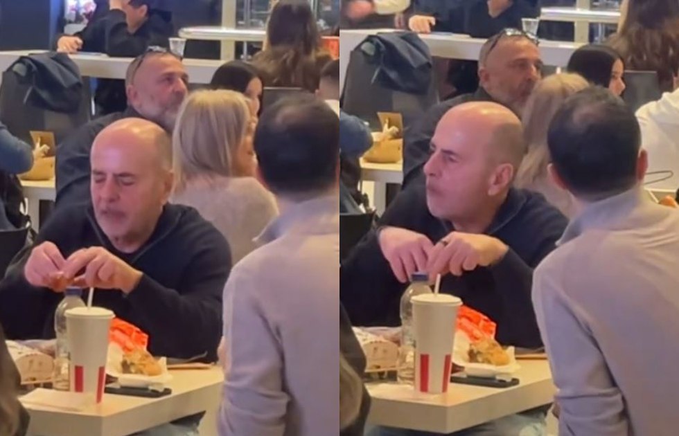 Ο Γιάννης Αλαφούζος πήγε για φαγητό στα KFC και έγινε… viral (vid)