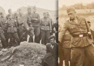 Ταυτοποιήθηκε με τη βοήθεια ΑΙ ο ναζί μιας από τις πιο ανατριχιαστικές φωτογραφίες του Ολοκαυτώματος