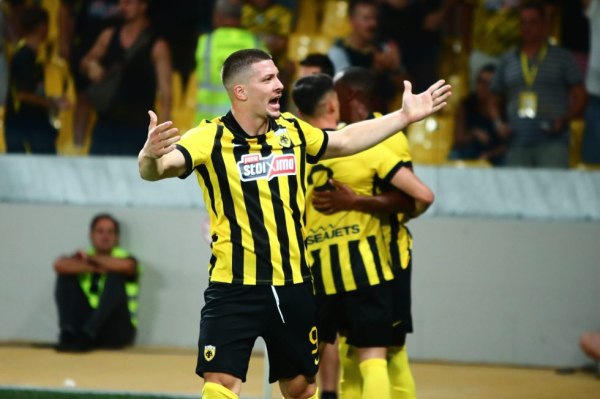 ΑΕΚ: Καρέ τερμάτων μετά από 25χρόνια – Ο Γιόβιτς έγραψε ιστορία κόντρα στον Παναθηναϊκό (pics, vids)