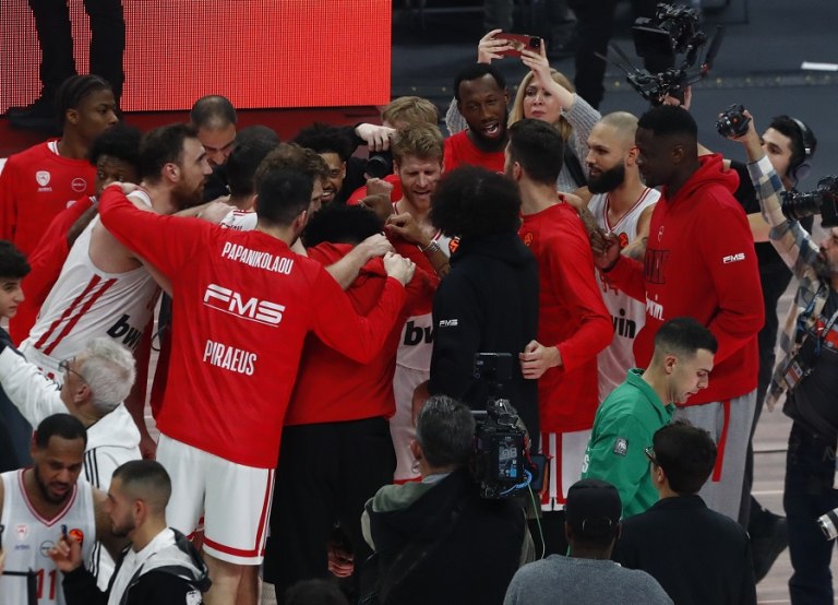 Ο Ολυμπιακός έφτασε τις 10 σερί νίκες κόντρα στον Παναθηναϊκό στη Euroleague