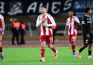 Δεύτερο γκολ για τον Ολυμπιακό – Ο Καλογερόπουλος με κεφαλιά έκανε το 2-0 (vid)