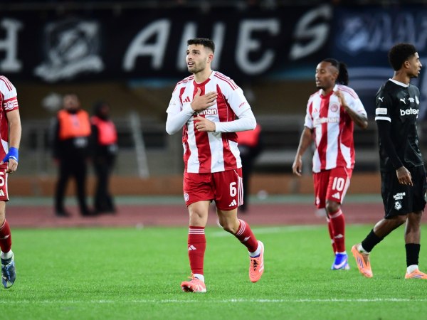 Δεύτερο γκολ για τον Ολυμπιακό – Ο Καλογερόπουλος με κεφαλιά έκανε το 2-0 (vid)