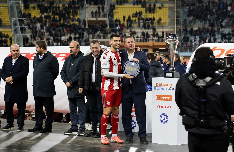 Ο Καλογερόπουλος MVP του Betsson Super Cup: «Ευχαριστούμε πολύ για τη στήριξη» (vid)