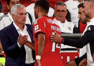 Στο πλευρό του Βαγγέλη Παυλίδη ο Ζοσέ Μουρίνιο, μετά τη μεγάλη χαμένη ευκαιρία του κόντρα στην Πόρτο