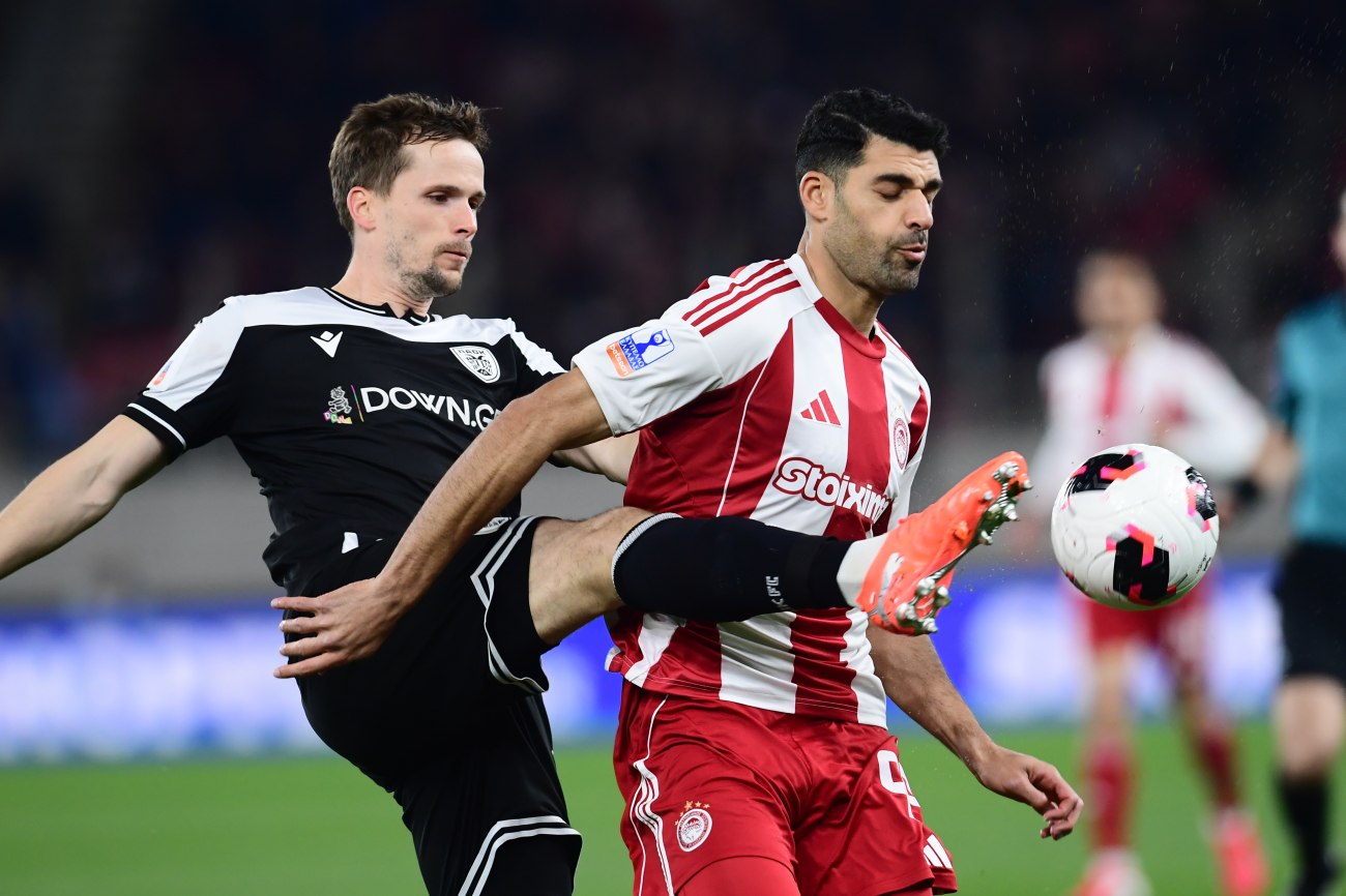 LIVE: Ολυμπιακός – ΠΑΟΚ