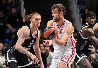 Παρτιζάν – Ολυμπιακός 66-104: Άνετο πέρασμα από το Βελιγράδι με σούπερ Βεζένκοφ